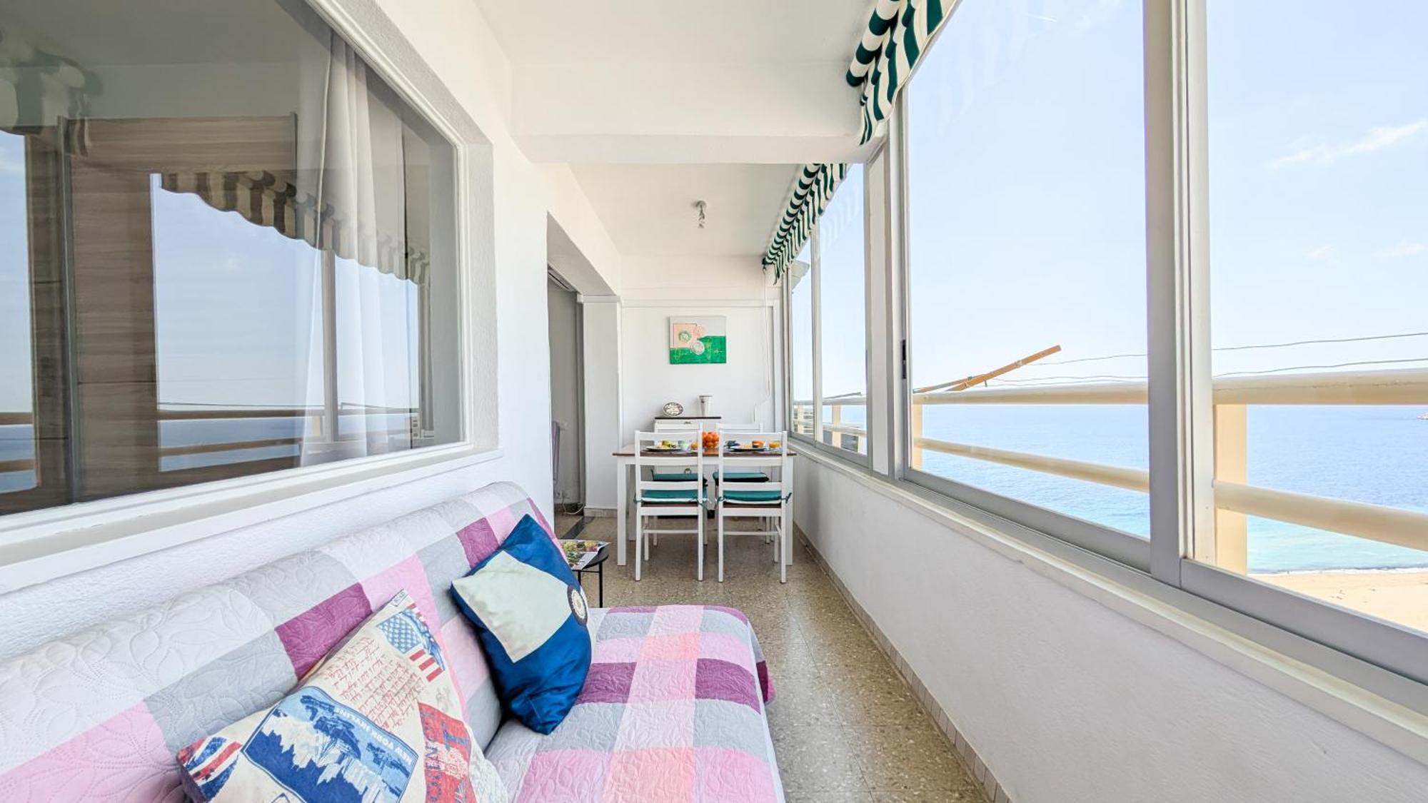 Pintor Sorolla Sea Front Apartment ベニドルム エクステリア 写真