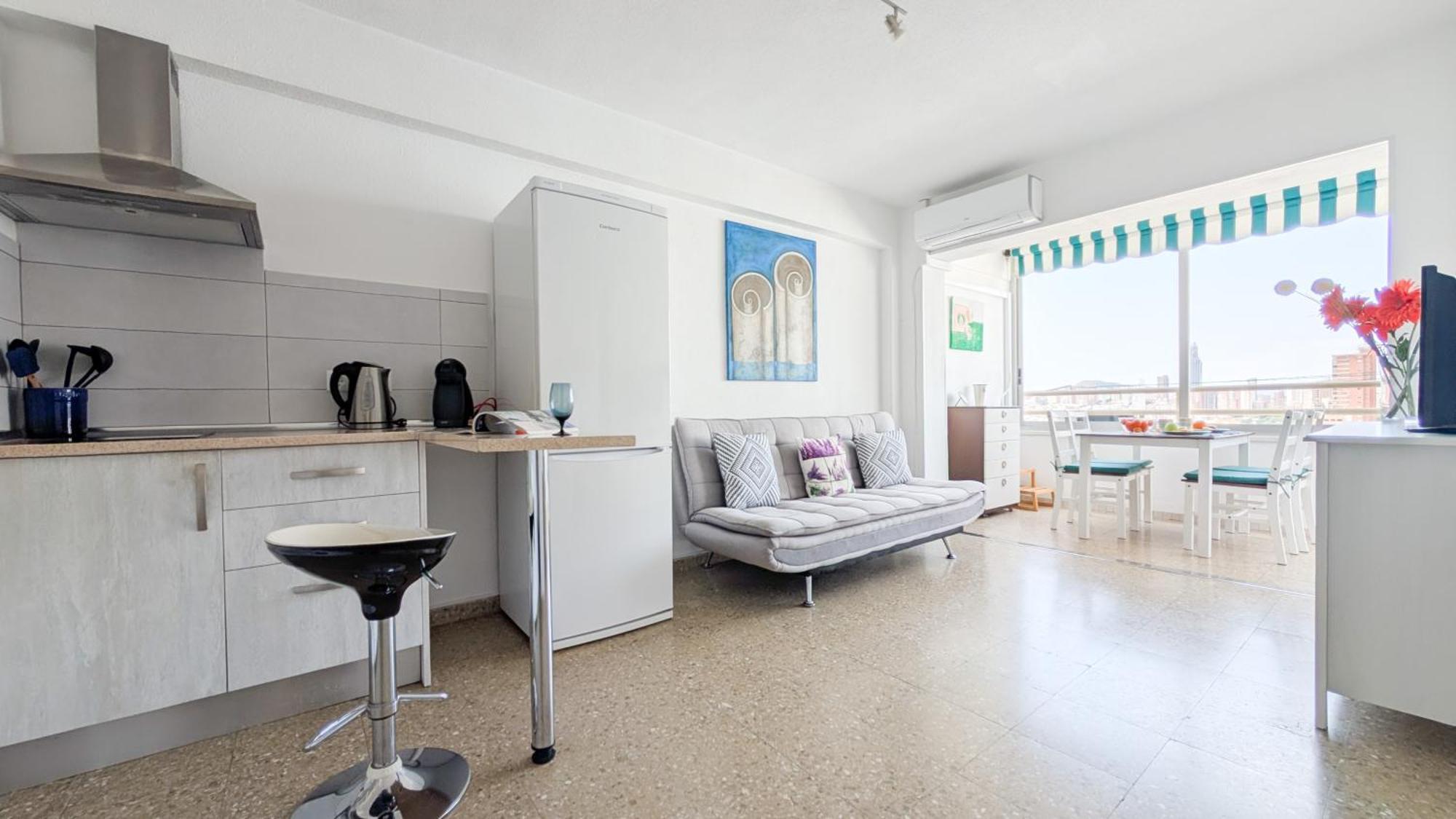 Pintor Sorolla Sea Front Apartment ベニドルム エクステリア 写真