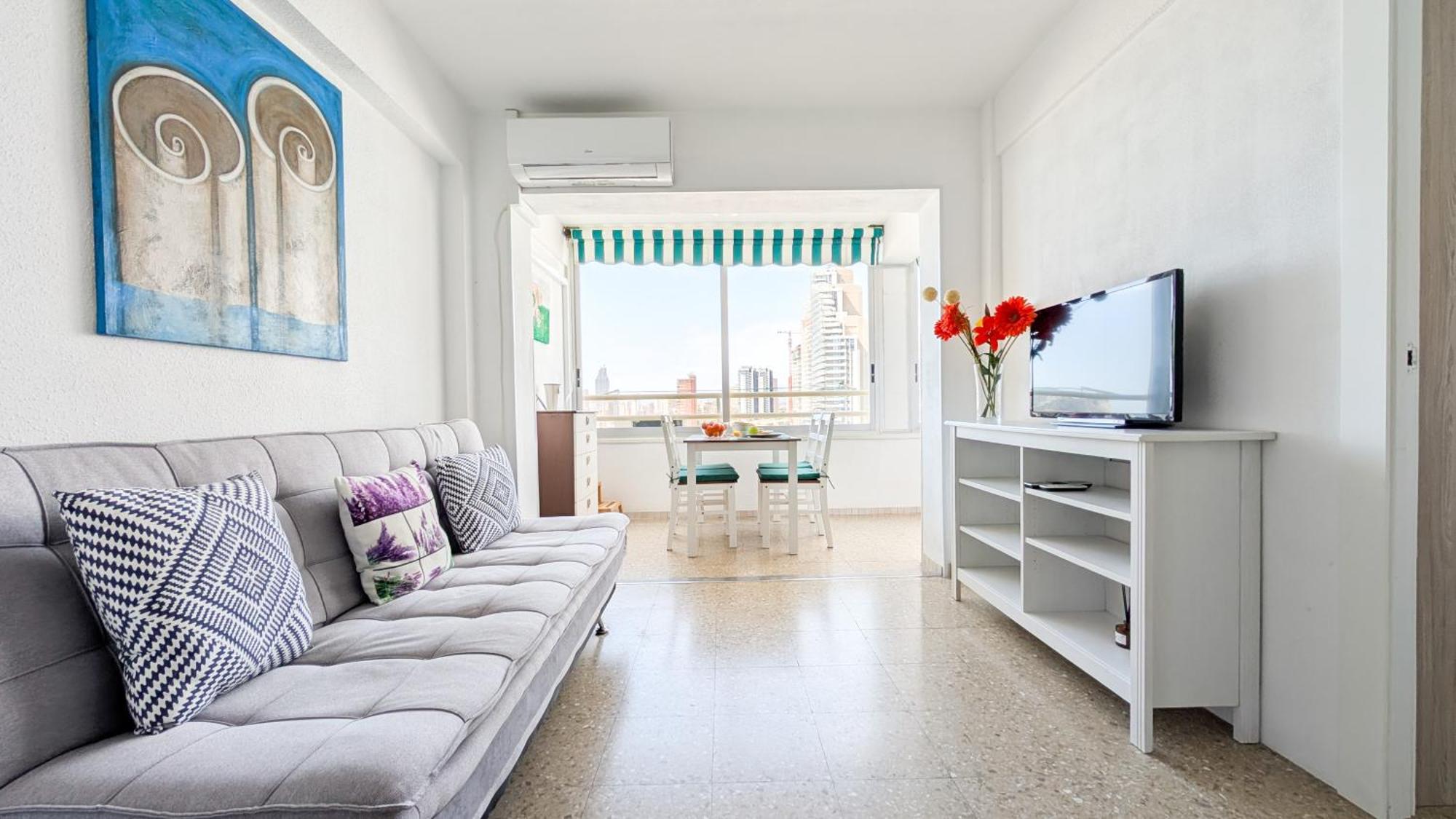 Pintor Sorolla Sea Front Apartment ベニドルム エクステリア 写真